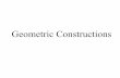 Geometric Constructions - Mathematical & Statistical Sciences