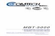 MBT-5000 Manual - Comtech EF Data