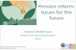 Pension reform: Issues for the future - KWSP