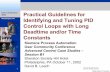 Practical Guidelines for Identifying and Tuning PID Control Loops