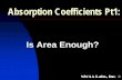 Absorption Coefficients and Scattering Coefficients