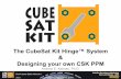 Pumpkin's CubeSat Kit Hinge - Pumpkin, Inc