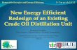 Energy efficient redesign of an existing crude oil distillation - BUE.edu