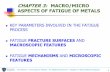 MACRO/MICRO ASPECTS OF FATIGUE OF METALS - eFatigue