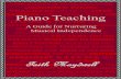 PIANO TEACHING - Anthony Maydwell -