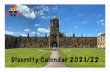 Diversity Calendar 2021/22
