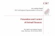 Prevention and Control of Animal Diseases -