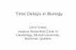 Time Delays in Biology - coria