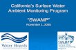 Surface Water Ambient Monitoring Program (SWAMP)