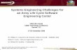 Systems Engineering Challenges for an Army Life Cycle