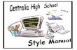 USA Reports Outlines Memos Letters Tables - Centralia High School