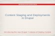Content Staging and Deployments in Drupal