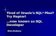 Introduction to Oracle's Raptor - Nyoug