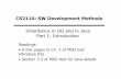 CS2110: SW Development Methods Inheritance in OO and in Java