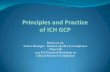Principles and Practice of ICH GCP