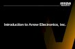 Introduction to Arrow Electronics, Inc
