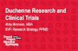 Duchenne Research and Clinical Trials