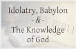 Idolatry, Babylon