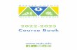 2022-2023 Course Book
