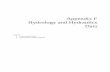 Appendix F Hydrology and Hydraulics Data