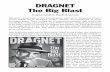 CD 8A: “The Big Hands” - 11/22/1951 DRAGNET CD 8B: “The ...
