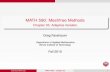 MATH 590: Meshfree Methods - Chapter 33: Adaptive - CiteSeer
