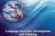 Language Structure Development and Thinking