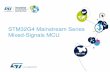 STM32G4 Mainstream Series Mixed-Signals MCU