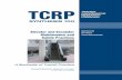 TCRP Synthesis 100 – Elevator and Escalator Maintenance and