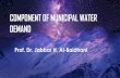 COMPONENT OF MUNICIPAL WATER DEMAND