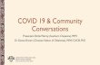 COVID 19 & Community Conversations