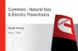 Cummins - Natural Gas & Electric Powertrains