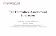Ten$Forma*ve$Assessment$ Strategies$