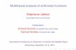 Multifractal analysis of arithmetic functions 10mm @[email protected]