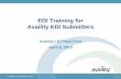EDI Training for Availity EDI Submitters - El Paso First