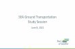 SEA Ground Transportation Study Session