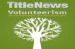 Volunteerism - ALTA