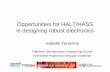 Opportunities for HALT/HASS in designing robust electronics