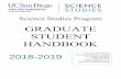 GRADUATE STUDENT HANDBOOK - Science Studies