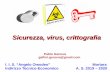 Sicurezza, virus, crittografia