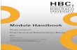 Module Handbook - Hochschule Biberach