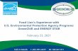 Food Lion’s Experience with U.S. Environmental Protection ...