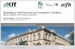 Building a Self-Service IoT Analytics Toolbox