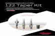 Super Convenient Procedure in 2 Steps 122 Taper Kit