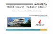 Market research – Radiation detector - ardent - Cern