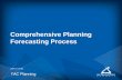 Comprehensive Planning Forecasting Process