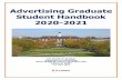Advertising Graduate Student Handbook 2020-2021