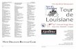 TOUR DE LOUISIANE HISTORY - neworleansbicycleclub.org
