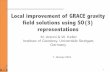 Local improvement of GRACE gravity field solutions using ...