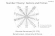 Number Theory: Factors and Primes